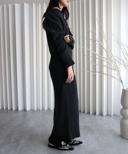 model：164cm. 着用サイズ：FREE