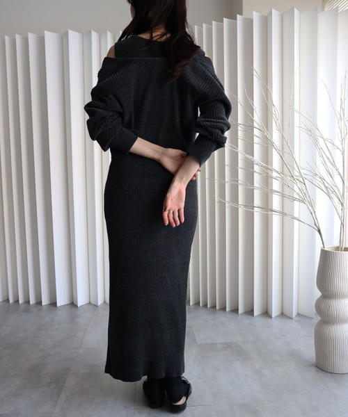 model：164cm. 着用サイズ：FREE