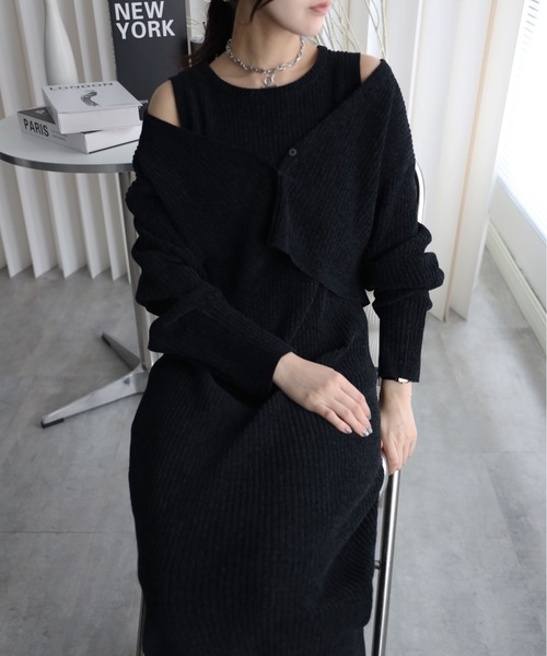 model：164cm. 着用サイズ：FREE