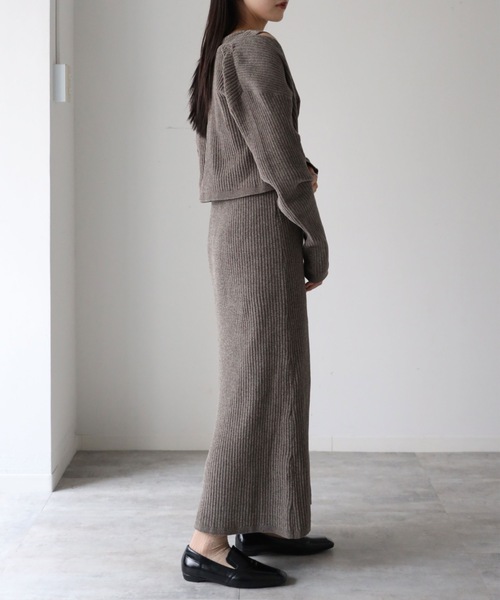 model：164cm. 着用サイズ：FREE