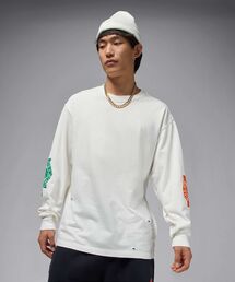 JORDAN BRAND（ジョーダンブランド）の「ジョーダン レア エア メンズ ロングスリーブ Tシャツ / Jordan Rare Air Men's Long-Sleeve T-Shirt IB3134-133 Sail（Tシャツ/カットソー・メンズ）」
