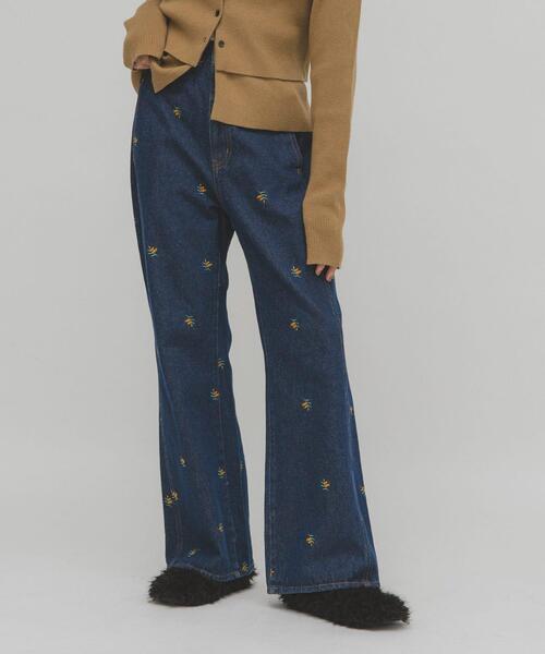 afb フレアデニム AFB - パッチド フレア デニム | HBX - ハイプビースト