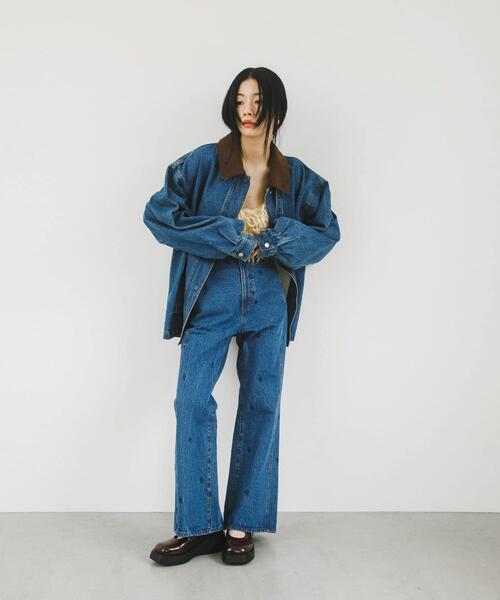 afb フレアデニム AFB - パッチド フレア デニム | HBX - ハイプビースト