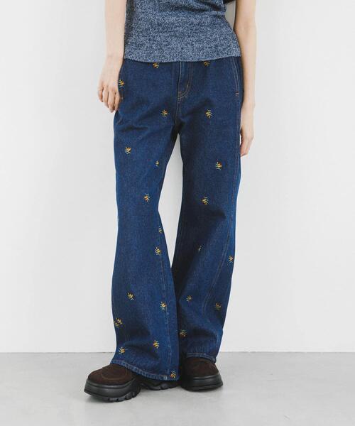 シームポケットフレアデニム（デニムパンツ）｜KBF