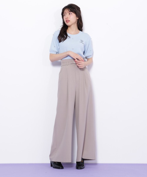 JILL by JILL STUART(ジルバイジルスチュアート)の「◇ミニケーブルハート刺繍ニット(ニット/セーター・レディース・ブラック/ブルー/ホワイト・FREE)」の19枚目の写真