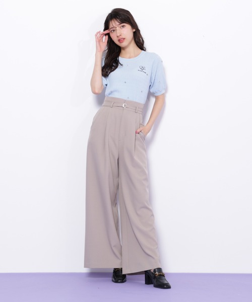 JILL by JILL STUART(ジルバイジルスチュアート)の「◇ミニケーブルハート刺繍ニット(ニット/セーター・レディース・ブラック/ブルー/ホワイト・FREE)」の22枚目の写真