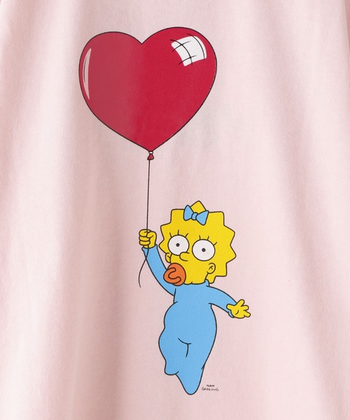 LOWRYS FARM(ローリーズファーム)の「シンプソンズ/BIGT 576603(Tシャツ/カットソー・キッズ・オフホワイト/チャコールグレー/ピンク・120cm/110cm/140cm/150cm/130cm)」の10枚目の写真