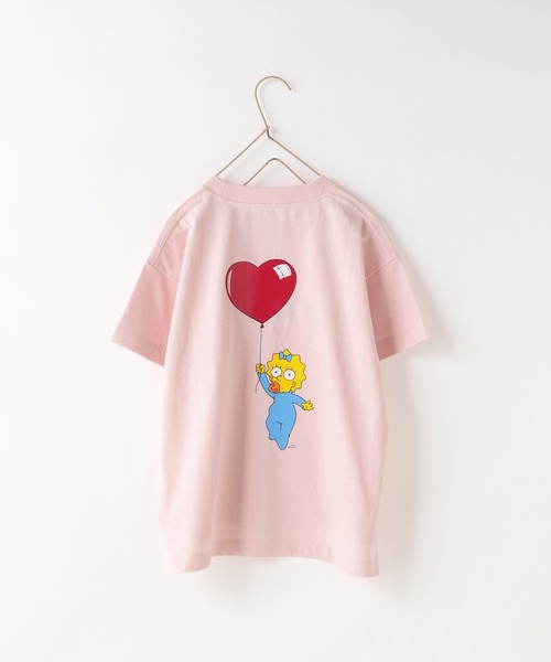 LOWRYS FARM(ローリーズファーム)の「シンプソンズ/BIGT 576603(Tシャツ/カットソー・キッズ・オフホワイト/チャコールグレー/ピンク・120cm/110cm/140cm/150cm/130cm)」の4枚目の写真