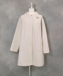 STUDIO PICONE（スタジオピッコーネ）の「ウールライク２WAY保温コート（ノーカラーコート）」
