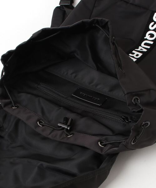 DSQUARED2(ディースクエアード)の「キッズ バックパック DSQUARED KID(バックパック/リュック・キッズ・ブラック・UNI)」の5枚目の写真