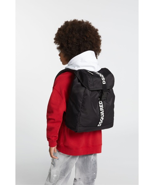 DSQUARED2(ディースクエアード)の「キッズ バックパック DSQUARED KID(バックパック/リュック・キッズ・ブラック・UNI)」の7枚目の写真