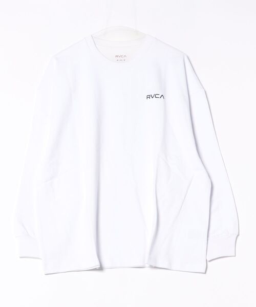 RVCA(ルーカ)の「RVCA/ルーカ バックプリントロンT オーバーサイズ BF044-P50(Tシャツ/カットソー・レディース・ホワイト×ブラック/ブラック×ピンク/ブラック×ホワイト/ブルー系その他・M/L)」の22枚目の写真