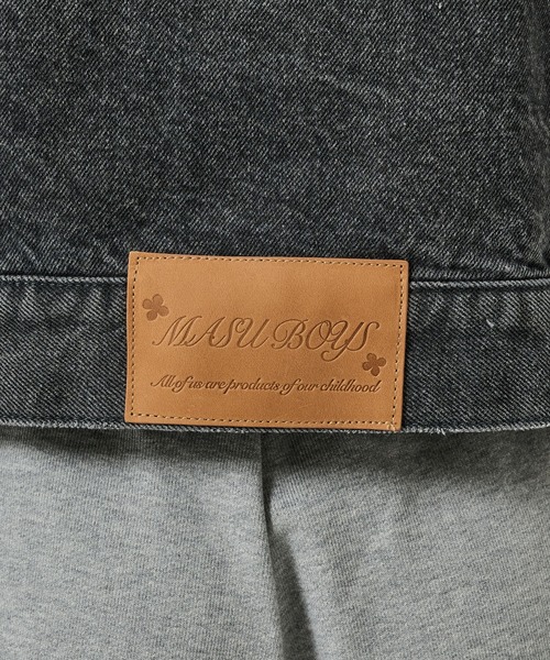 MASU（エムエーエスユー）の「【MASU】MB DENIM JACKET DIAMOND（Tシャツ/カットソー・メンズ・ブラック/インディゴブルー・44/46）」の18枚目の写真