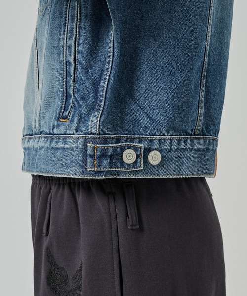 MASU（エムエーエスユー）の「【MASU】MB DENIM JACKET DIAMOND（Tシャツ/カットソー・メンズ・ブラック/インディゴブルー・44/46）」の8枚目の写真