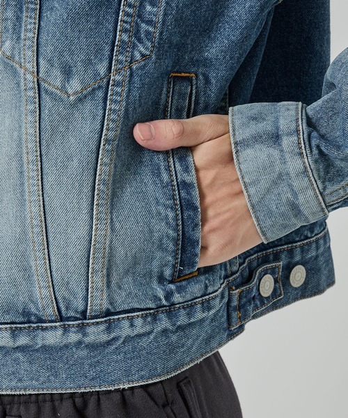 MASU（エムエーエスユー）の「【MASU】MB DENIM JACKET DIAMOND（Tシャツ/カットソー・メンズ・ブラック/インディゴブルー・44/46）」の10枚目の写真