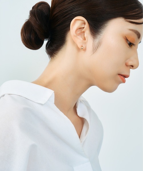 Jewel closet by L&Co.(ジュエルクローゼットバイエルアンドコー)の「K10 ピアス(ピアス(両耳用)・レディース・イエローゴールド・FREE)」の5枚目の写真
