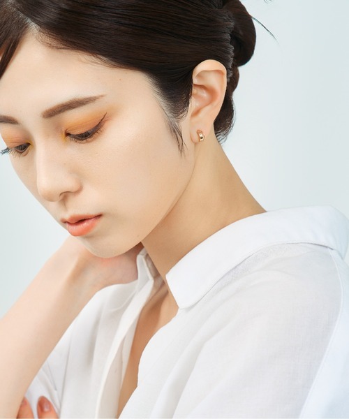 Jewel closet by L&Co.(ジュエルクローゼットバイエルアンドコー)の「K10 ピアス(ピアス(両耳用)・レディース・イエローゴールド・FREE)」の6枚目の写真