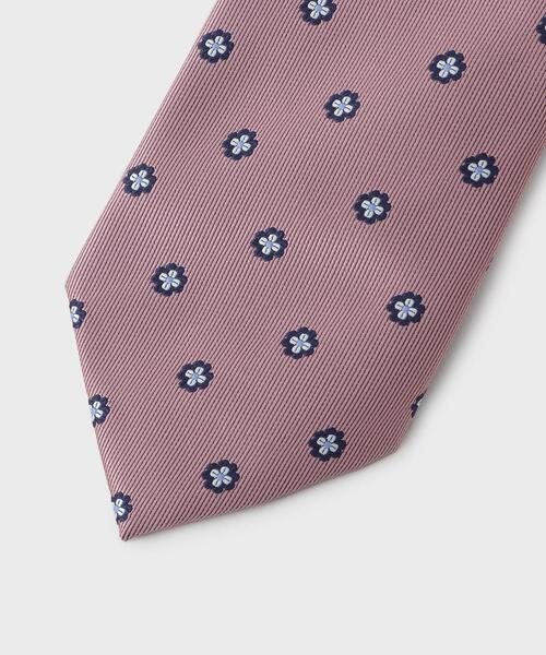 THE SHOP TK （ザ ショップ ティーケー ）の「マルチフラワーデザインネクタイ 【洗濯機OK】（ネクタイ・メンズ・ブルー系/ネイビー系/ピンク系その他・00）」の5枚目の写真