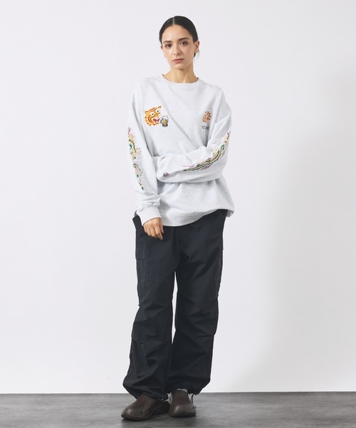 ABAHOUSE(アバハウス)の「【YOIDORE/ヨイドレ】酒愛好家スーベニア刺繍スウェット/秋冬/ユニセックス【WEB限定】(スウェット・メンズ・ホワイト系その他/ブラック系その他/グリーン系その他/ホワイト系その他2/ブラック系その他2/グリーン系その他2・L/M)」の21枚目の写真