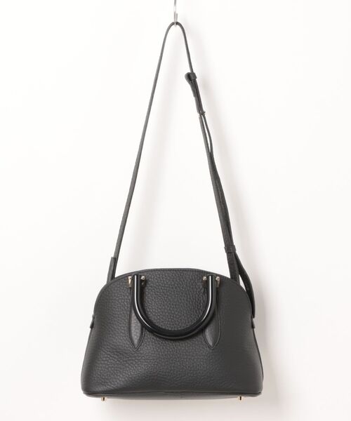 LORISTELLA(ロリステッラ)の「【LORISTELLA】シュリンクレザーハンドバッグ(Q56479)(ハンドバッグ・レディース・ブラック/ベージュ・ALL)」の3枚目の写真