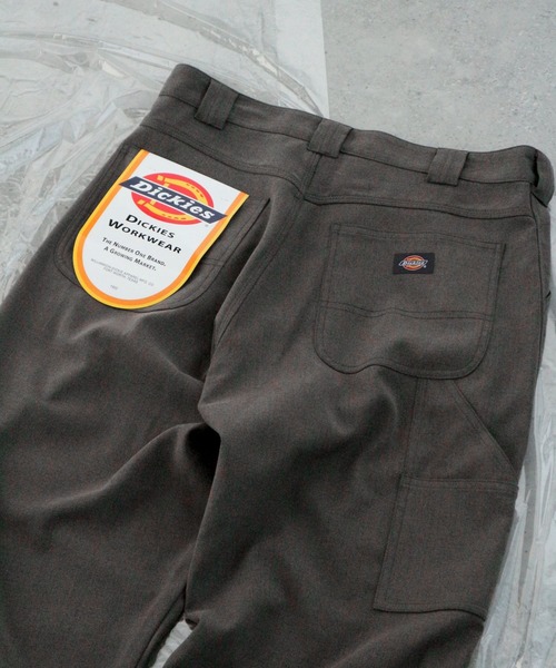 Dickies（ディッキーズ）の「【Dickies】別注/TRペインターパンツ＜セットアップ着用可能＞（スラックス・メンズ・ブラック/グレー系その他/ダークブラウン・SMALL/MEDIUM/LARGE）」の10枚目の写真