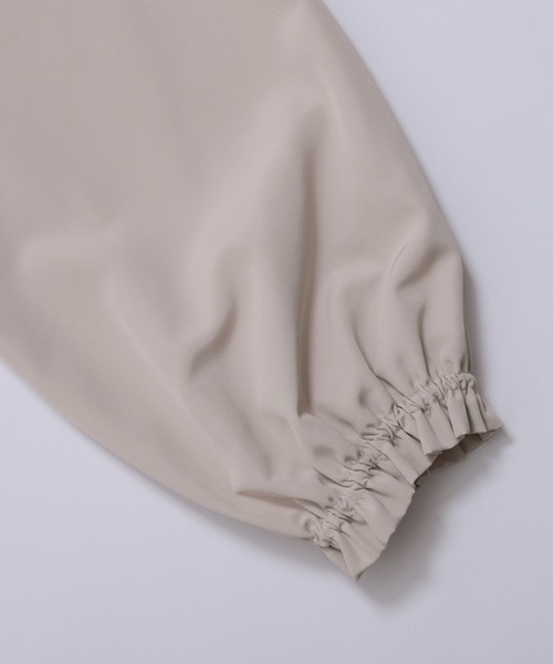 ☆新品タグつき☆fitmore チュールレイヤードペプラムアウター セール】チュールレイヤードペプラムアウター（その他アウター）｜Fit