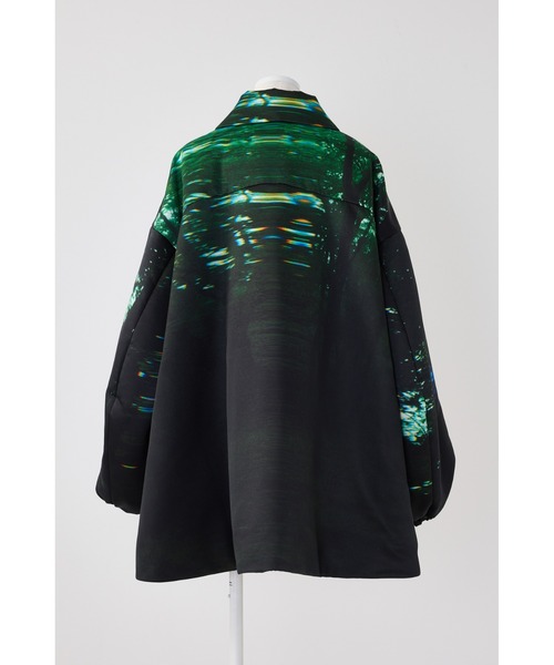 ENFOLD（エンフォルド）の「In the gardenコート（ステンカラーコート・レディース・グリーン・36/38）」の4枚目の写真