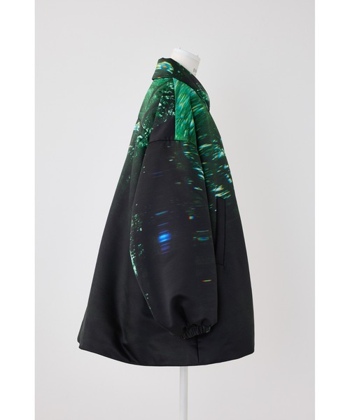 ENFOLD（エンフォルド）の「In the gardenコート（ステンカラーコート・レディース・グリーン・36/38）」の5枚目の写真