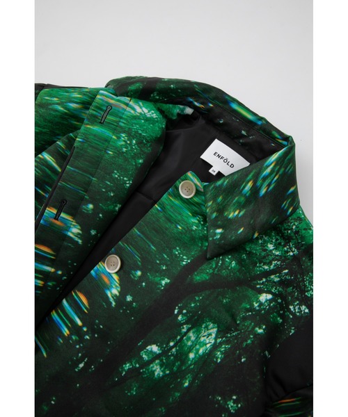 ENFOLD（エンフォルド）の「In the gardenコート（ステンカラーコート・レディース・グリーン・36/38）」の9枚目の写真