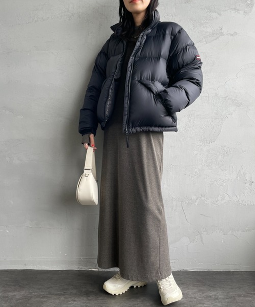 MARMOT（マーモット）の「[Marmot/マーモット] 別注 ワンポイントロゴ ダウンジャケット（ダウンジャケット/コート・レディース・ブラック/グレー・XL/L/M/S）」の5枚目の写真