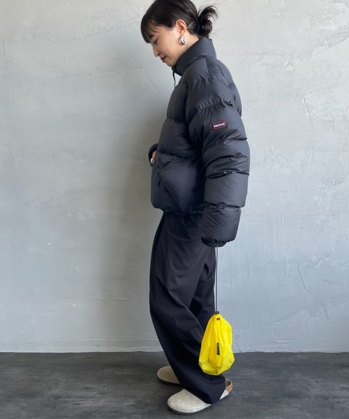 MARMOT（マーモット）の「[Marmot/マーモット] 別注 ワンポイントロゴ ダウンジャケット（ダウンジャケット/コート・レディース・ブラック/グレー・XL/L/M/S）」の22枚目の写真