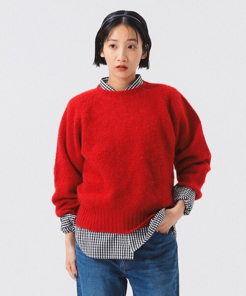 新品■23FW NOAH シェットランドセーター ニット スコットランド Shaker Sweater（ニット／セーター）｜NOAH（ノア）の通販