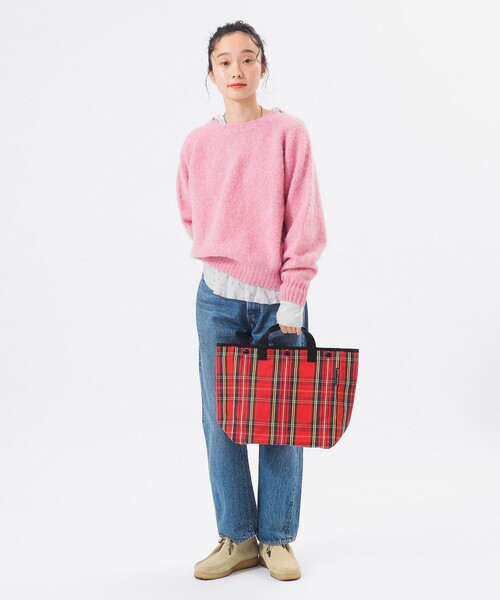 BEAMS BOY（ビームスボーイ）の「【1/15再値下げ】【別注】Nor’Easterly / シェットランド シャギー クルーネック 25FW（ニット/セーター・レディース・レッド/ブラウン/ブルー/パープル/グレー/ピンク・ONE SIZE）」の11枚目の写真