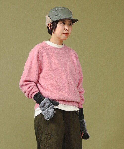 新品■23FW NOAH シェットランドセーター ニット スコットランド Harley of SCOTLAND ハーレーオブスコットランド メンズ