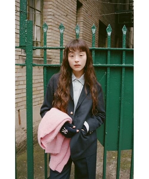 BEAMS BOY（ビームスボーイ）の「【1/15再値下げ】【別注】Nor’Easterly / シェットランド シャギー クルーネック 25FW（ニット/セーター・レディース・レッド/ブラウン/ブルー/パープル/グレー/ピンク・ONE SIZE）」の18枚目の写真