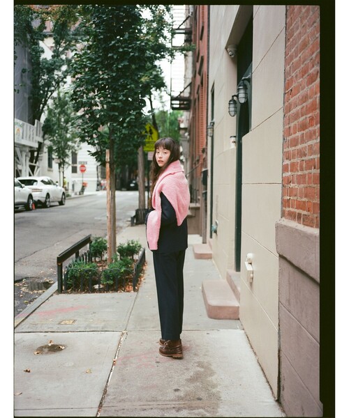 BEAMS BOY（ビームスボーイ）の「【1/15再値下げ】【別注】Nor’Easterly / シェットランド シャギー クルーネック 25FW（ニット/セーター・レディース・レッド/ブラウン/ブルー/パープル/グレー/ピンク・ONE SIZE）」の19枚目の写真