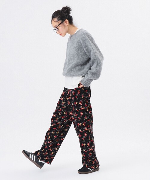 BEAMS BOY（ビームスボーイ）の「【1/15再値下げ】【別注】Nor’Easterly / シェットランド シャギー クルーネック 25FW（ニット/セーター・レディース・レッド/ブラウン/ブルー/パープル/グレー/ピンク・ONE SIZE）」の20枚目の写真
