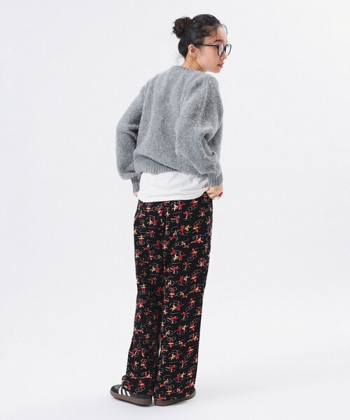 BEAMS BOY（ビームスボーイ）の「【1/15再値下げ】【別注】Nor’Easterly / シェットランド シャギー クルーネック 25FW（ニット/セーター・レディース・レッド/ブラウン/ブルー/パープル/グレー/ピンク・ONE SIZE）」の21枚目の写真
