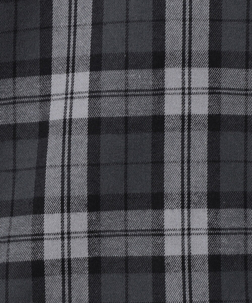 Purple&Yellow(パープルアンドイエロー)の「T/C チェックシャツ(シャツ/ブラウス・メンズ・ダークブラウン/ブラック・SMALL/LARGE/MEDIUM)」の22枚目の写真