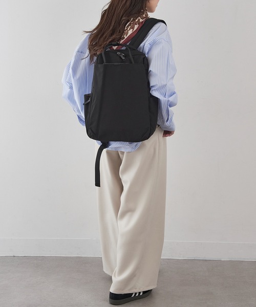 A by MAGASIN DE MODE(エーバイマガジンデモード)の「【A By MAGASIN DE MODE】e.e.p.ナローハンドルリュック SNBD(バックパック/リュック・レディース・ブラック/チャコールグレー・FREE)」の20枚目の写真