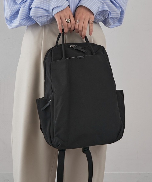 A by MAGASIN DE MODE(エーバイマガジンデモード)の「【A By MAGASIN DE MODE】e.e.p.ナローハンドルリュック SNBD(バックパック/リュック・レディース・ブラック/チャコールグレー・FREE)」の18枚目の写真