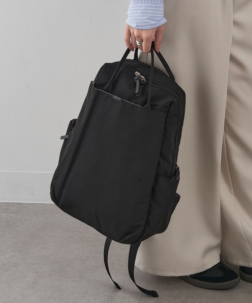 A by MAGASIN DE MODE(エーバイマガジンデモード)の「【A By MAGASIN DE MODE】e.e.p.ナローハンドルリュック SNBD(バックパック/リュック・レディース・ブラック/チャコールグレー・FREE)」の19枚目の写真