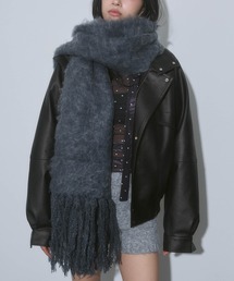 ENVYM（アンビー）の「ボリュームフリンジマフラー（マフラー）」