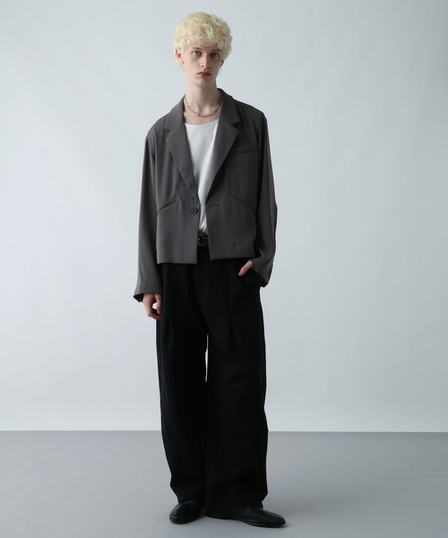 HARE(ハレ)の「MELLOW-FITスウェットパンツ(HARE)(スウェットパンツ・メンズ・ブラック/ブルー/グレー・SMALL/MEDIUM)」の4枚目の写真