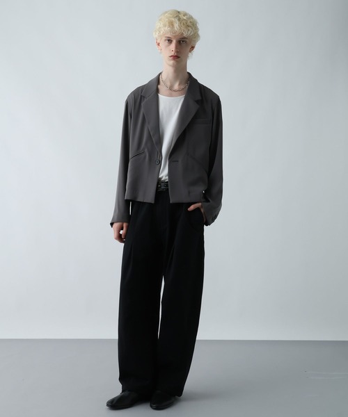 HARE(ハレ)の「MELLOW-FITスウェットパンツ(HARE)(スウェットパンツ・メンズ・ブラック/ブルー/グレー・SMALL/MEDIUM)」の5枚目の写真