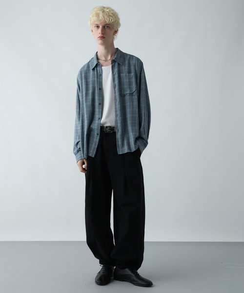 HARE(ハレ)の「MELLOW-FITスウェットパンツ(HARE)(スウェットパンツ・メンズ・ブラック/ブルー/グレー・SMALL/MEDIUM)」の6枚目の写真