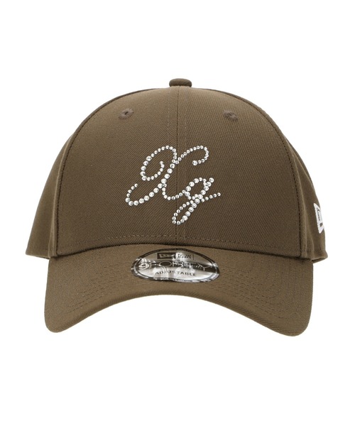 キラキラキャップ オーダーページ 9FORTY ニューエラ キャップ ラインストーン キラキラ9FORTY オーロラ グレー