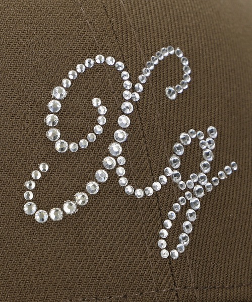 NEW ERA（ニューエラ）の「X-girl × NEW ERA(R) 9FORTY RHINESTONE LOGO CAP（キャップ・レディース・ブラック/ブラウン/ピンク・ONE SIZE）」の13枚目の写真