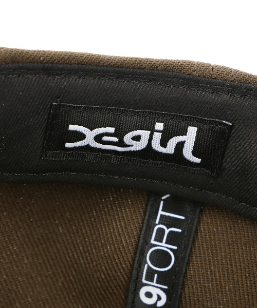 NEW ERA（ニューエラ）の「X-girl × NEW ERA(R) 9FORTY RHINESTONE LOGO CAP（キャップ・レディース・ブラック/ブラウン/ピンク・ONE SIZE）」の15枚目の写真