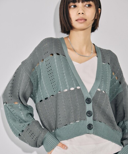 UNITED TOKYO カーディガン 8GGコットンアゼアミカーディガン(1 IVORY): : メンズ｜UNITED